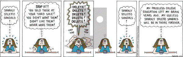 Cathy Classics - Saturday June 20, 2009 Comic Strip