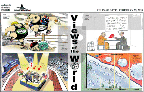 Views of the World on Friday February 28, 2020 Comic Strip