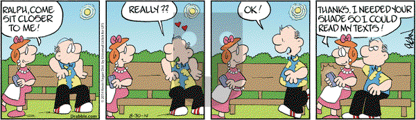 Drabble on Saturday August 30, 2014 Comic Strip