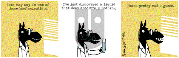 Dark Side of the Horse - Wednesday September 11, 2013 Comic Strip