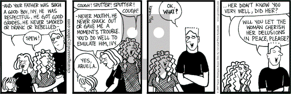 Clear Blue Water on Saturday November 24, 2007 Comic Strip