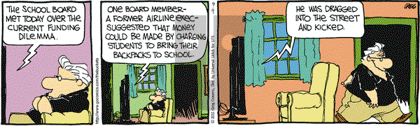 The Buckets on Friday September 9, 2011 Comic Strip