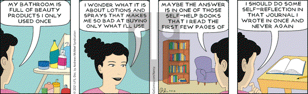 Nancy on Thursday March 11, 2021 Comic Strip