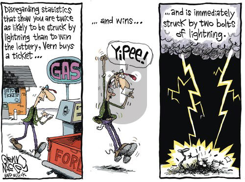 Glenn McCoy on Sunday April 1, 2012 Comic Strip