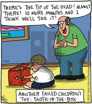 The Argyle Sweater on Thursday November 29, 2018 Comic Strip