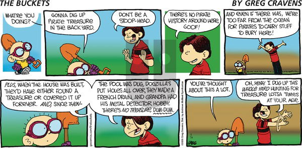 The Buckets on Sunday April 19, 2020 Comic Strip