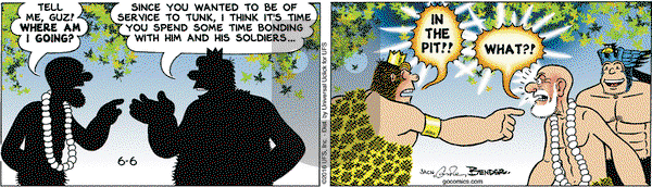 Alley Oop on Monday June 6, 2016 Comic Strip