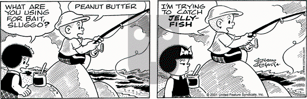 Nancy on Wednesday August 1, 2001 Comic Strip