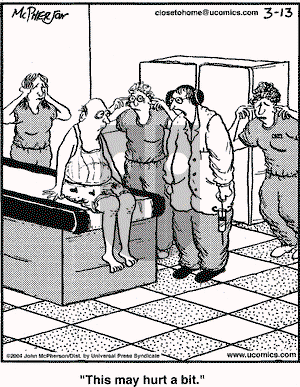 Close to Home - Saturday March 13, 2004 Comic Strip