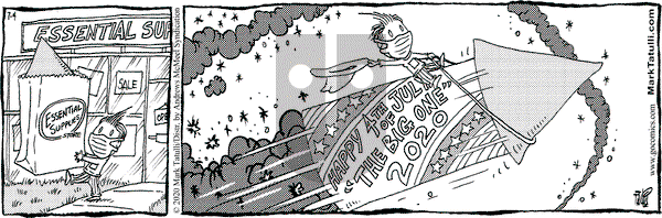 Lio on Saturday July 4, 2020 Comic Strip