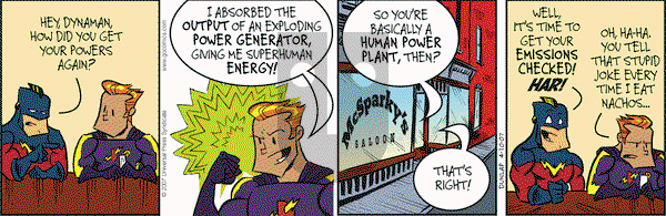 Ink Pen on Tuesday April 10, 2007 Comic Strip