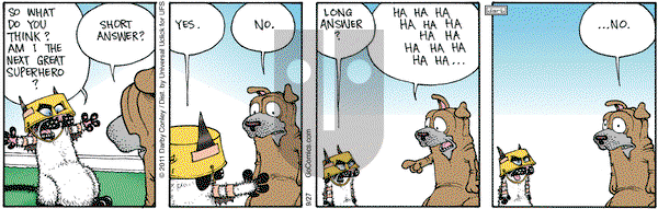 Get Fuzzy on Friday September 27, 2013 Comic Strip