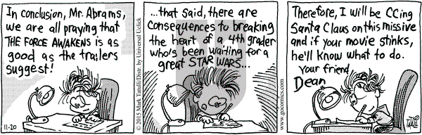Heart of the City on Friday November 20, 2015 Comic Strip