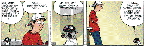 Get Fuzzy on Wednesday January 29, 2014 Comic Strip