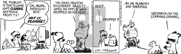 Over the Hedge on Wednesday May 22, 1996 Comic Strip