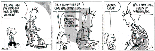 Frazz on Monday June 25, 2001 Comic Strip