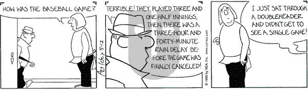 The Born Loser on Wednesday May 12, 1999 Comic Strip