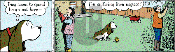 Fred Basset - Tuesday March 25, 2014 Comic Strip
