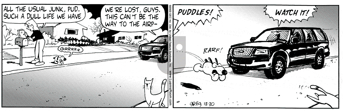 Luann - Tuesday December 30, 2003 Comic Strip