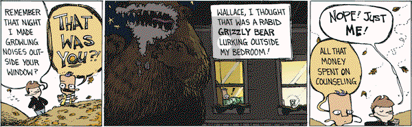 Wallace the Brave on Friday October 13, 2017 Comic Strip