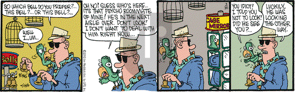 Monty on Tuesday March 30, 2010 Comic Strip