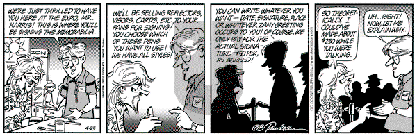 Doonesbury on Tuesday April 23, 1996 Comic Strip