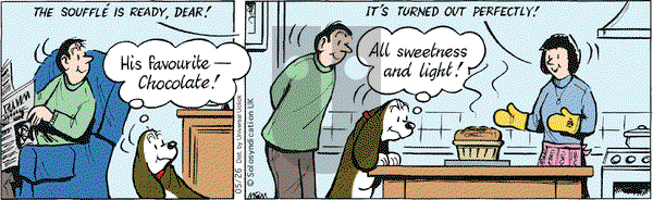 Fred Basset - Monday May 26, 2014 Comic Strip