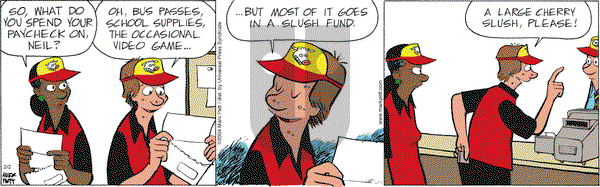 Lucky Cow on Monday February 2, 2004 Comic Strip