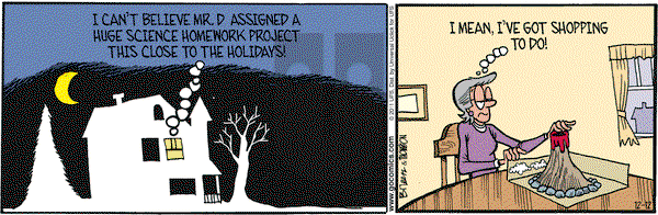 Grand Avenue on Monday December 12, 2011 Comic Strip