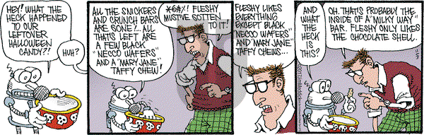Monty on Friday November 3, 2017 Comic Strip