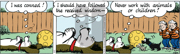 Fred Basset on Monday May 2, 2016 Comic Strip