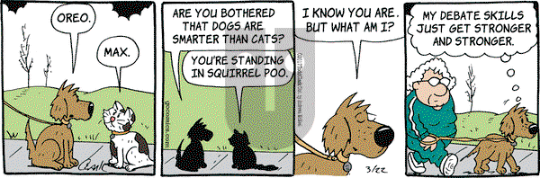 Lola on Wednesday March 22, 2017 Comic Strip