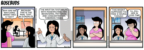 Rosebuds on Monday April 24, 2023 Comic Strip