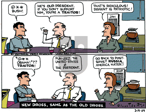 Ted Rall on Saturday March 14, 2009 Comic Strip