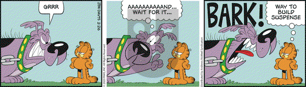 Garfield on Wednesday February 26, 2020 Comic Strip