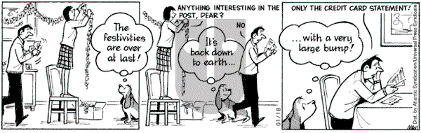 Fred Basset on Tuesday January 18, 2005 Comic Strip