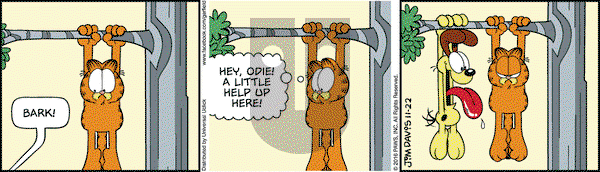 Garfield on Tuesday November 22, 2016 Comic Strip