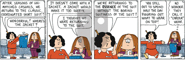 Cathy Classics on Thursday September 19, 2002 Comic Strip
