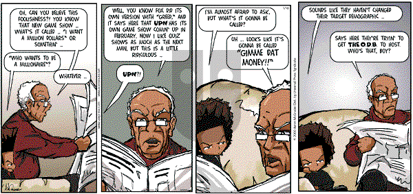 The Boondocks on Sunday August 19, 2007 Comic Strip