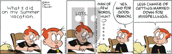 Red and Rover on Thursday September 9, 2021 Comic Strip