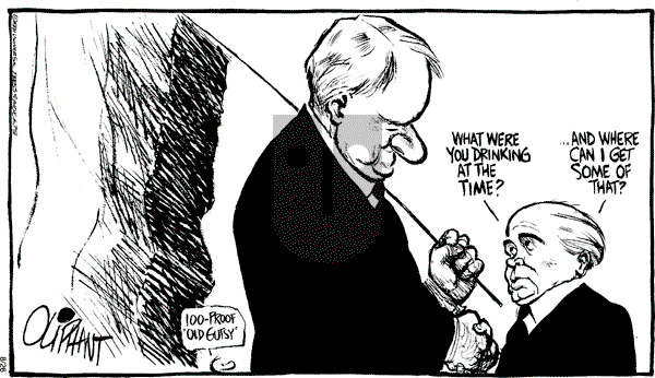Pat Oliphant - Monday August 26, 1991 Comic Strip