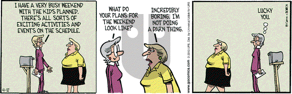 Grand Avenue on Friday April 12, 2013 Comic Strip
