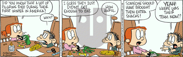 Baby Blues on Wednesday November 24, 2010 Comic Strip