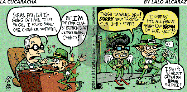 La Cucaracha on Sunday March 18, 2007 Comic Strip