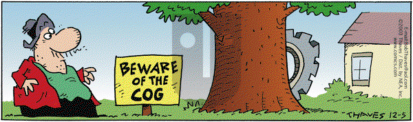 Frank and Ernest on Monday March 22, 2004 Comic Strip