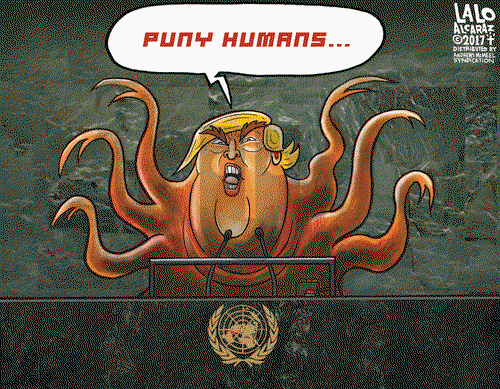 Lalo Alcaraz on Wednesday September 20, 2017 Comic Strip