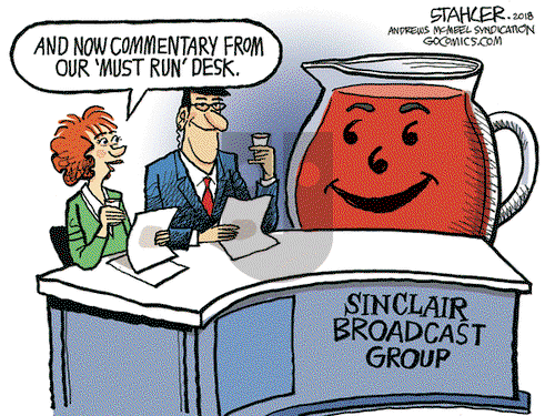 Jeff Stahler on Wednesday April 4, 2018 Comic Strip