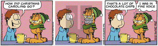 Garfield on Friday December 22, 2006 Comic Strip