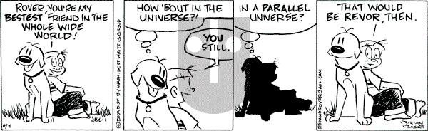 Red and Rover on Tuesday August 4, 2009 Comic Strip