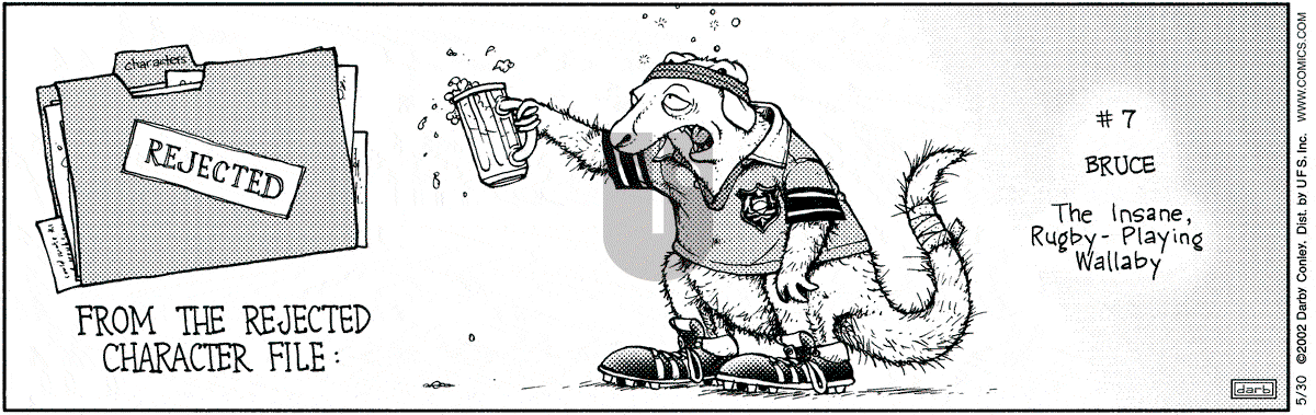 Get Fuzzy - Thursday May 30, 2002 Comic Strip